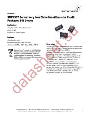 SMP1307-004LF datasheet  